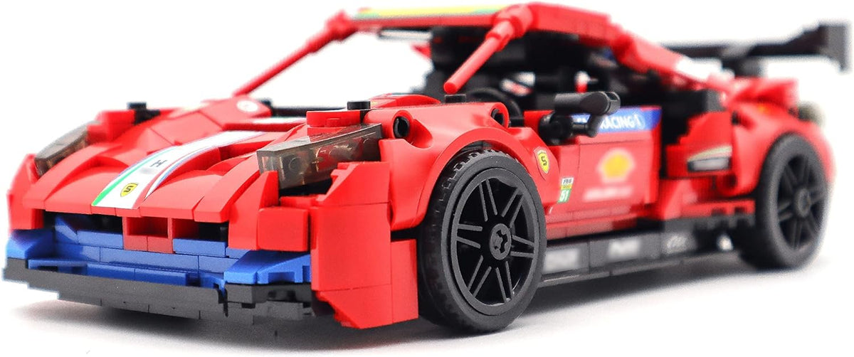 Red Racing Car Building Blocks Set 826PCS R600