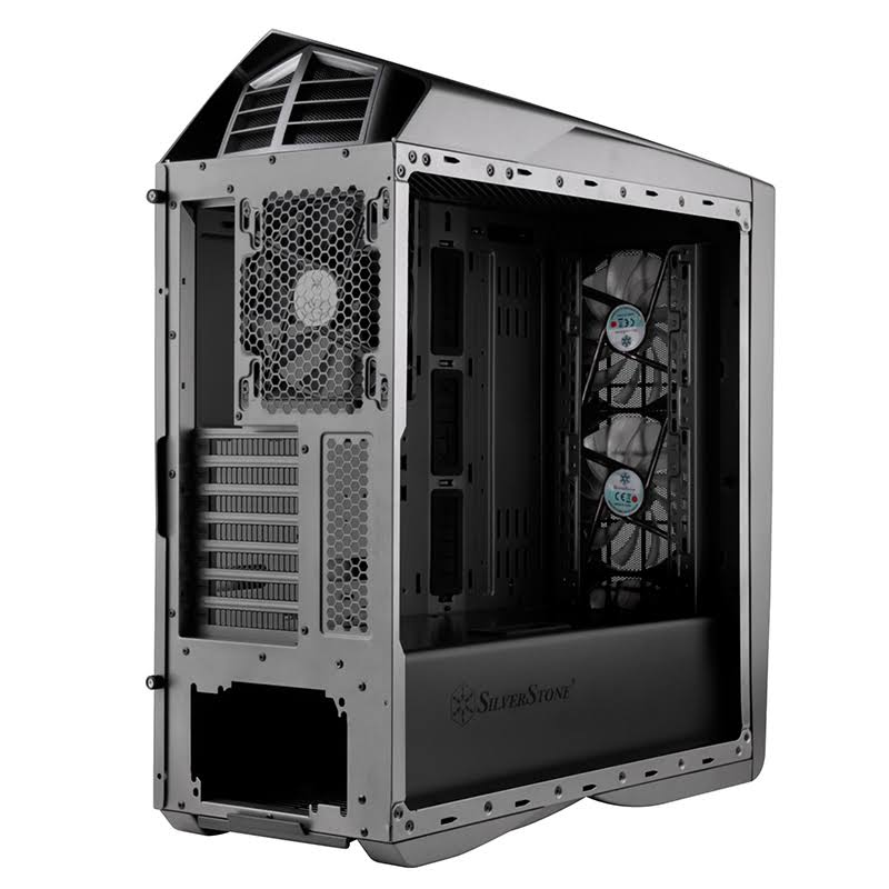ATX Computer Case Titanium with Red LED D425