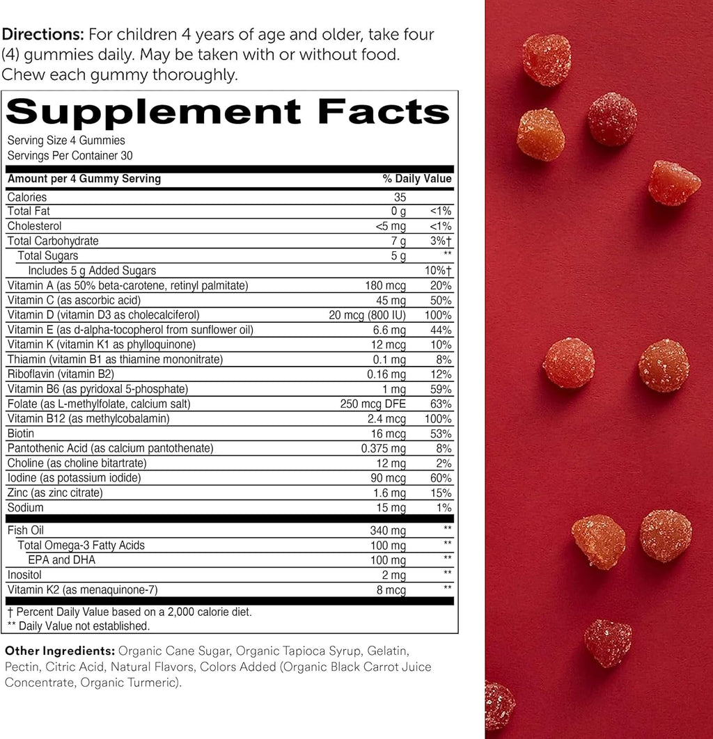 Kids Multivitamin Gummies & Probiotic Immunity Gummies I39603