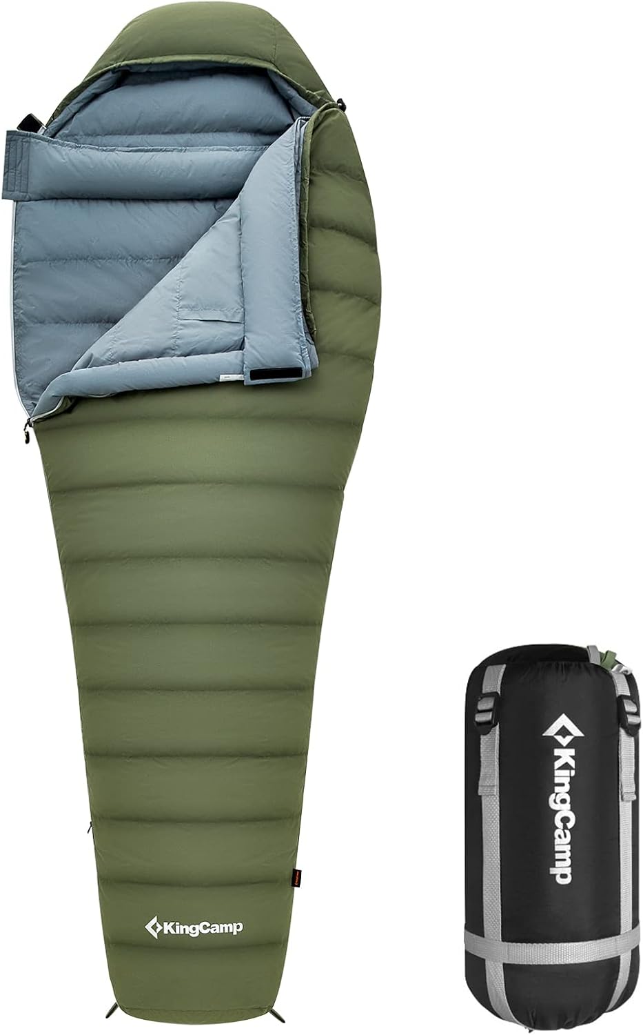Ultralight Mummy Sleeping Bag 20 Degree 550 Down Fill 3 Season V389896
