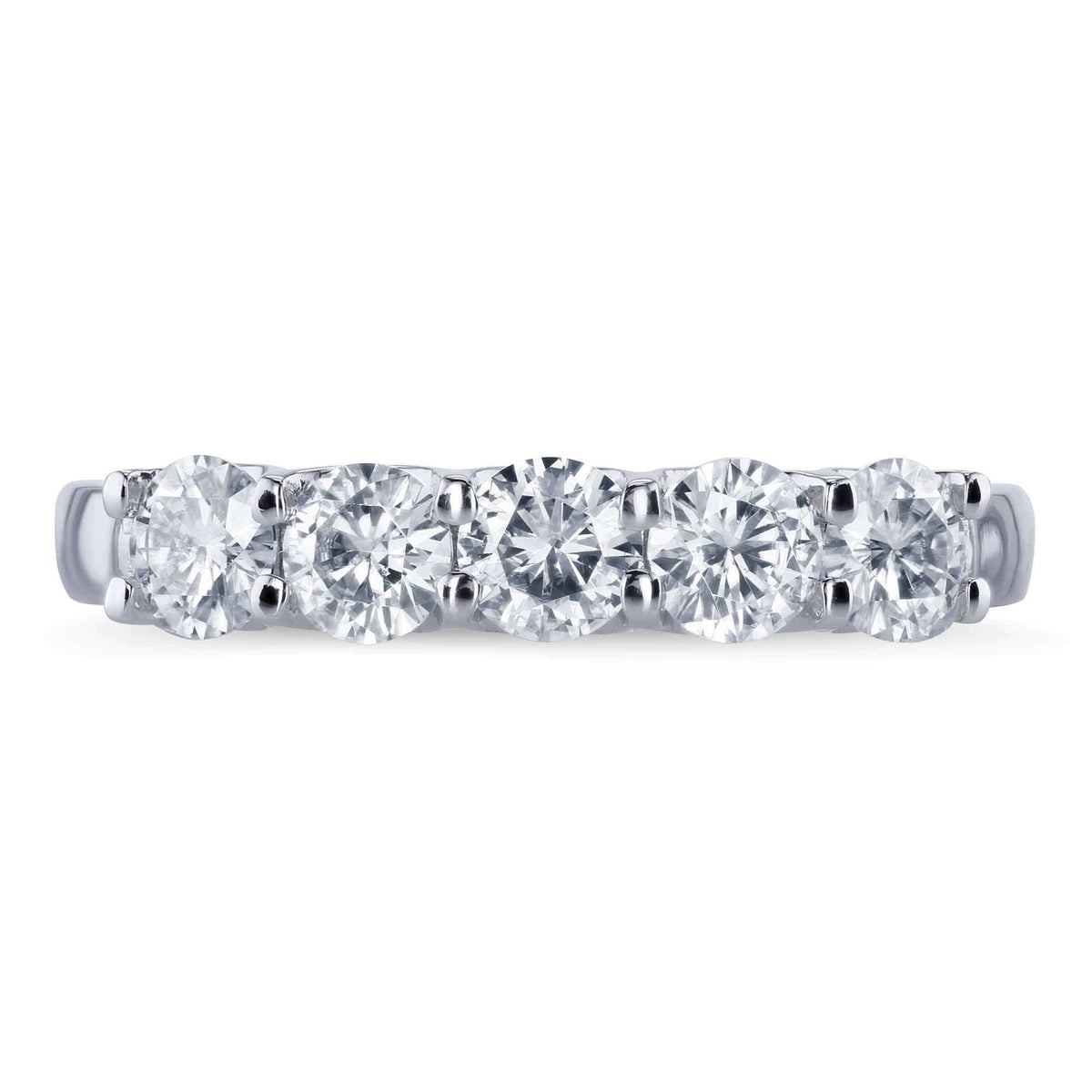 14K Yellow Gold Moissanite Bridal Wedding Band W3533