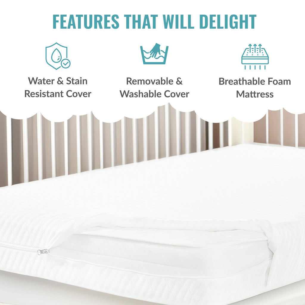 Foam Crib & Toddler Mattress S246857