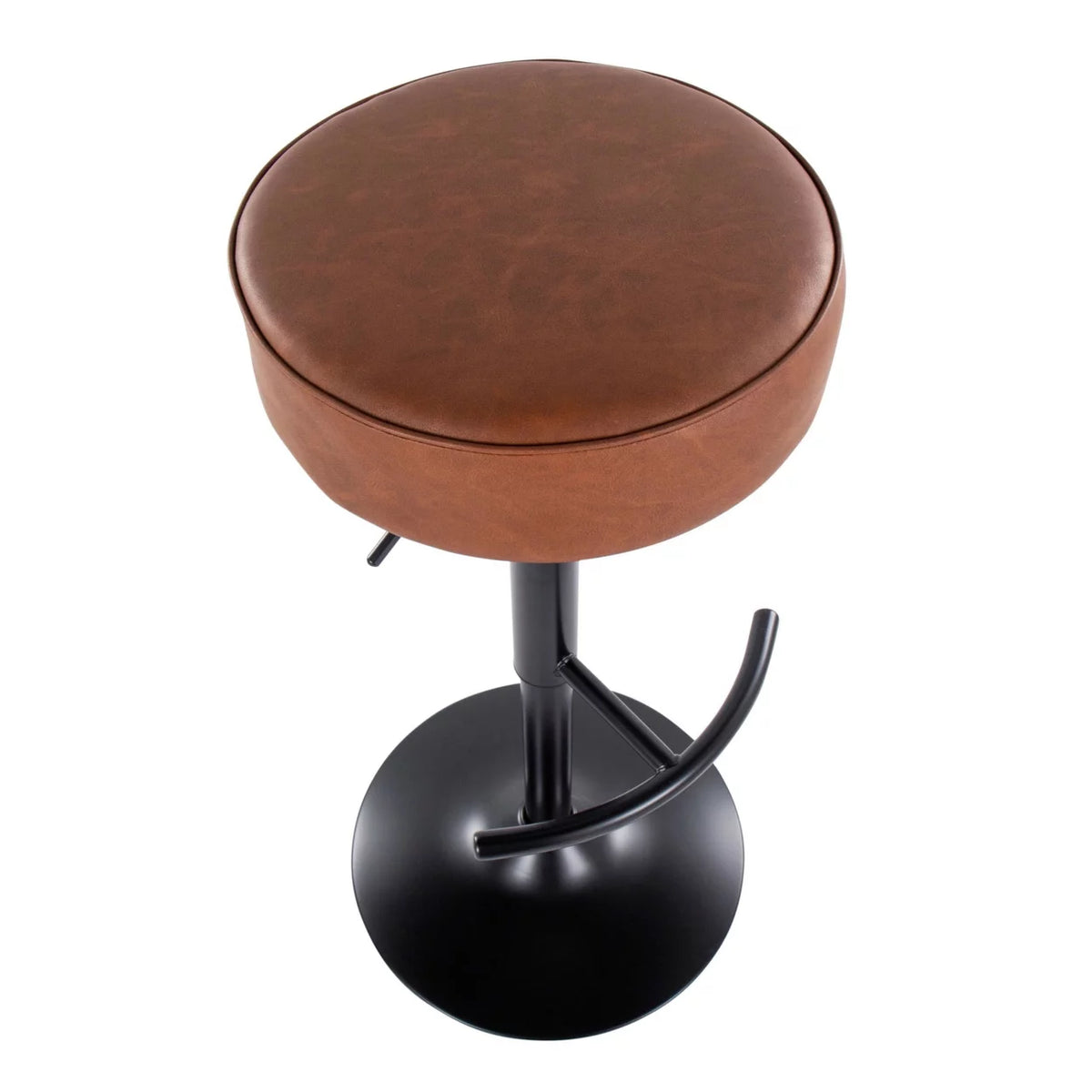 Adjustable Swivel Barstool Set Of 2 P963