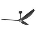 84 Ceiling Fan with Black Blades and Black Finish D259