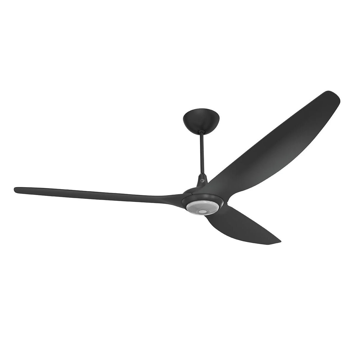 84 Ceiling Fan with Black Blades and Black Finish D259