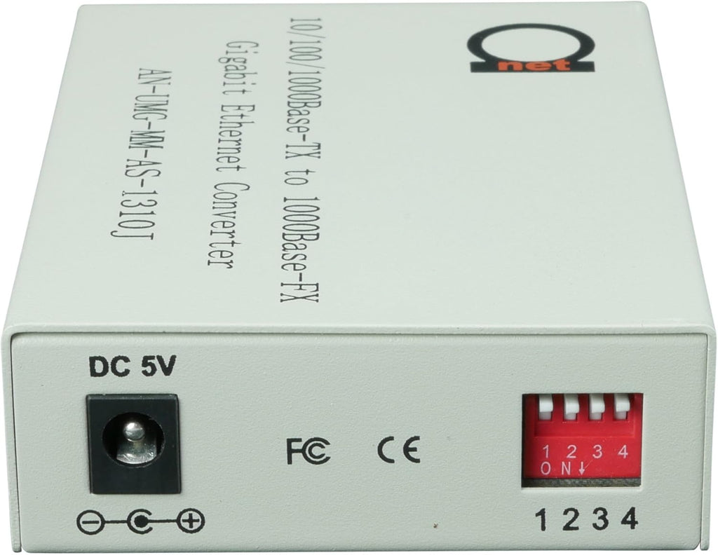Fiber Media Converter with SC to RJ-45 U66390
