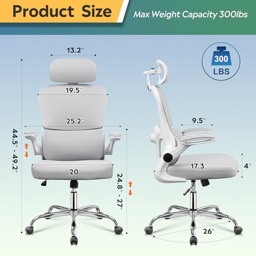 Black Mesh Ergonomic Office Chair N585
