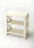 White Bookcase P608