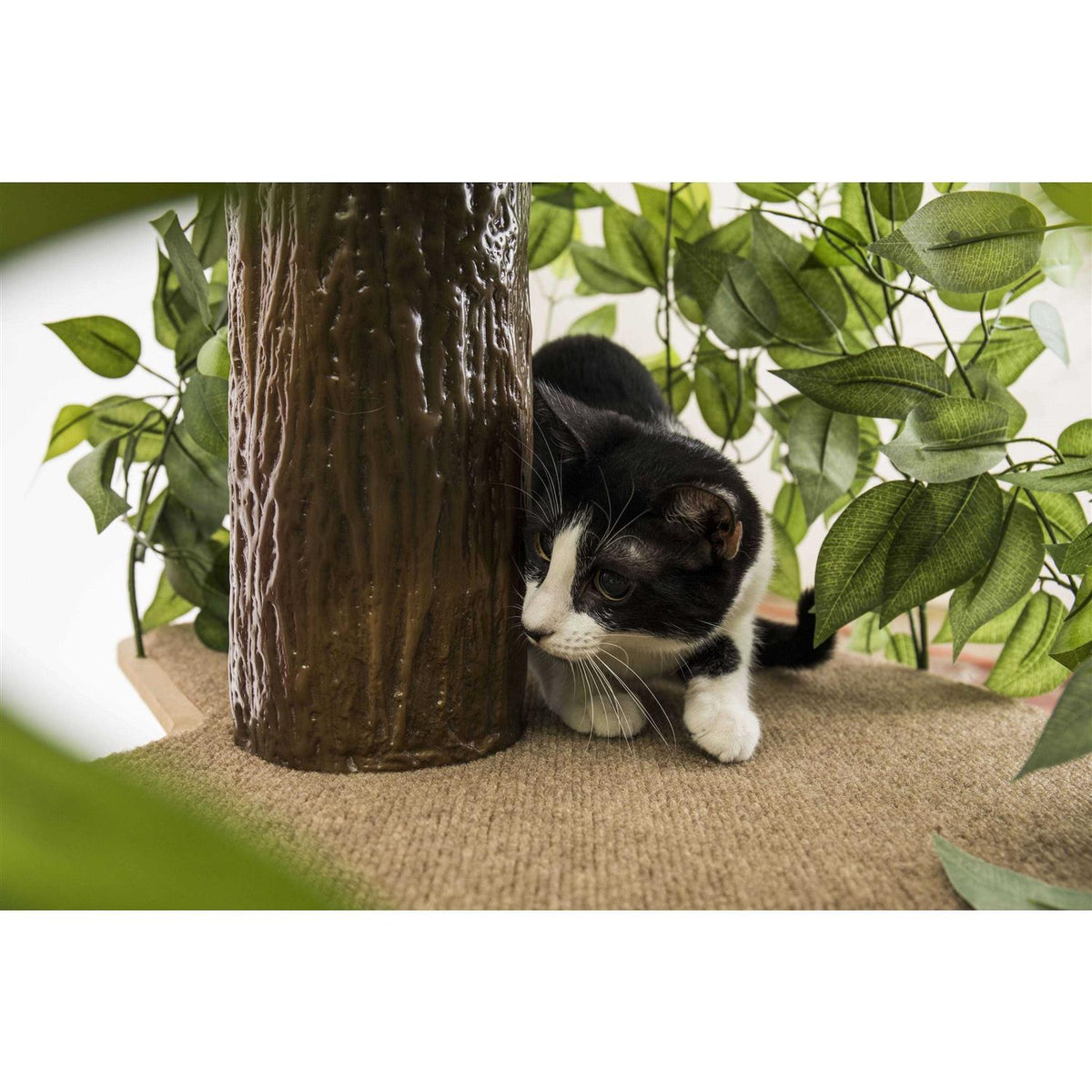 Cat Tree with Leaves Cat House Cat Activity Tree N4616