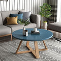 Solid Wood Round Pedestal Coffee Table F519