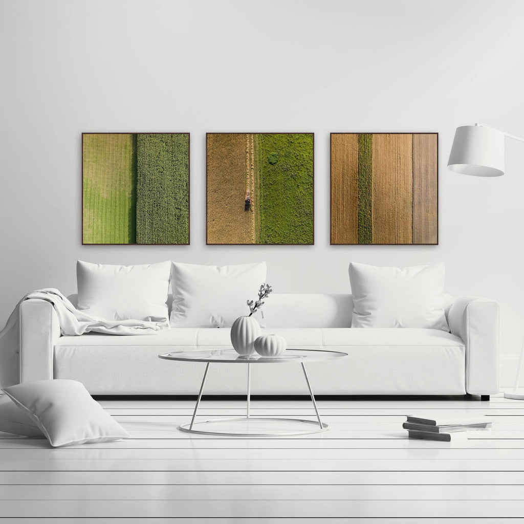 Green Triptych F868