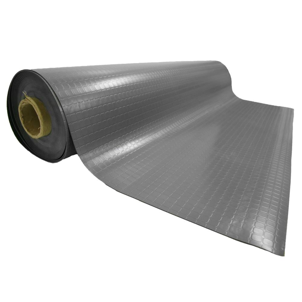 Black 2mm Rubber Flooring Rolls N298