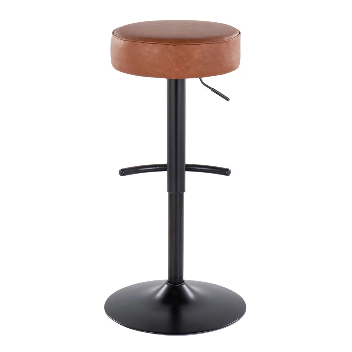 Adjustable Swivel Barstool Set Of 2 P963