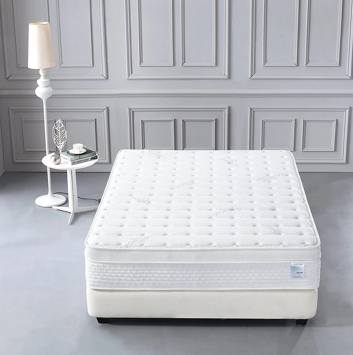 Organic Cotton Plush Memory Foam Pocket Spring Mattress Y300