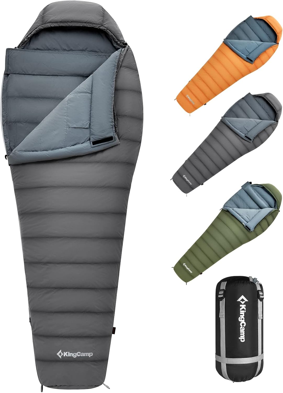 Ultralight Mummy Sleeping Bag 20 Degree 550 Down Fill 3 Season V389896