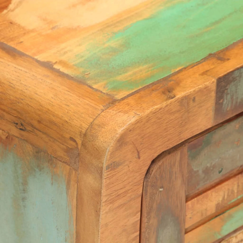 Bedside Cabinet Solid Reclaimed Wood F555281