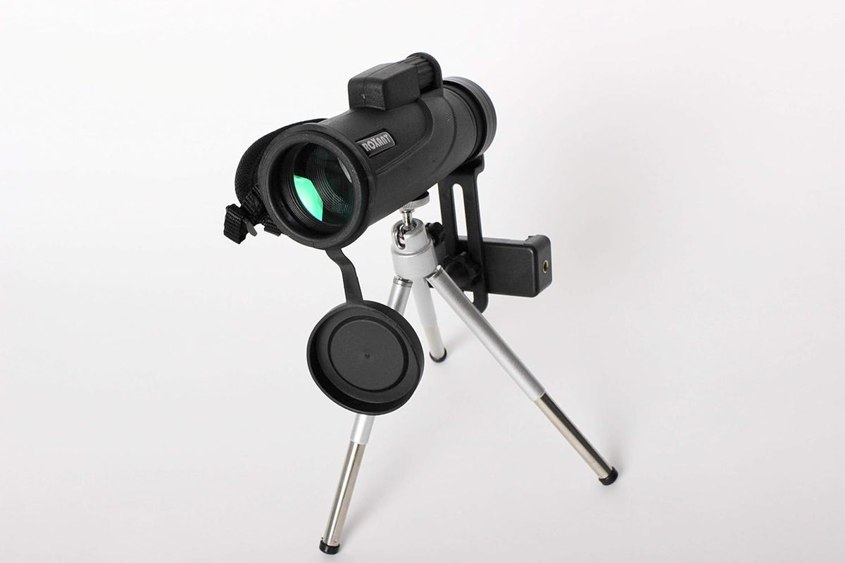 Monocular Telescope with Phone Adapter and Mini Tripod Q710