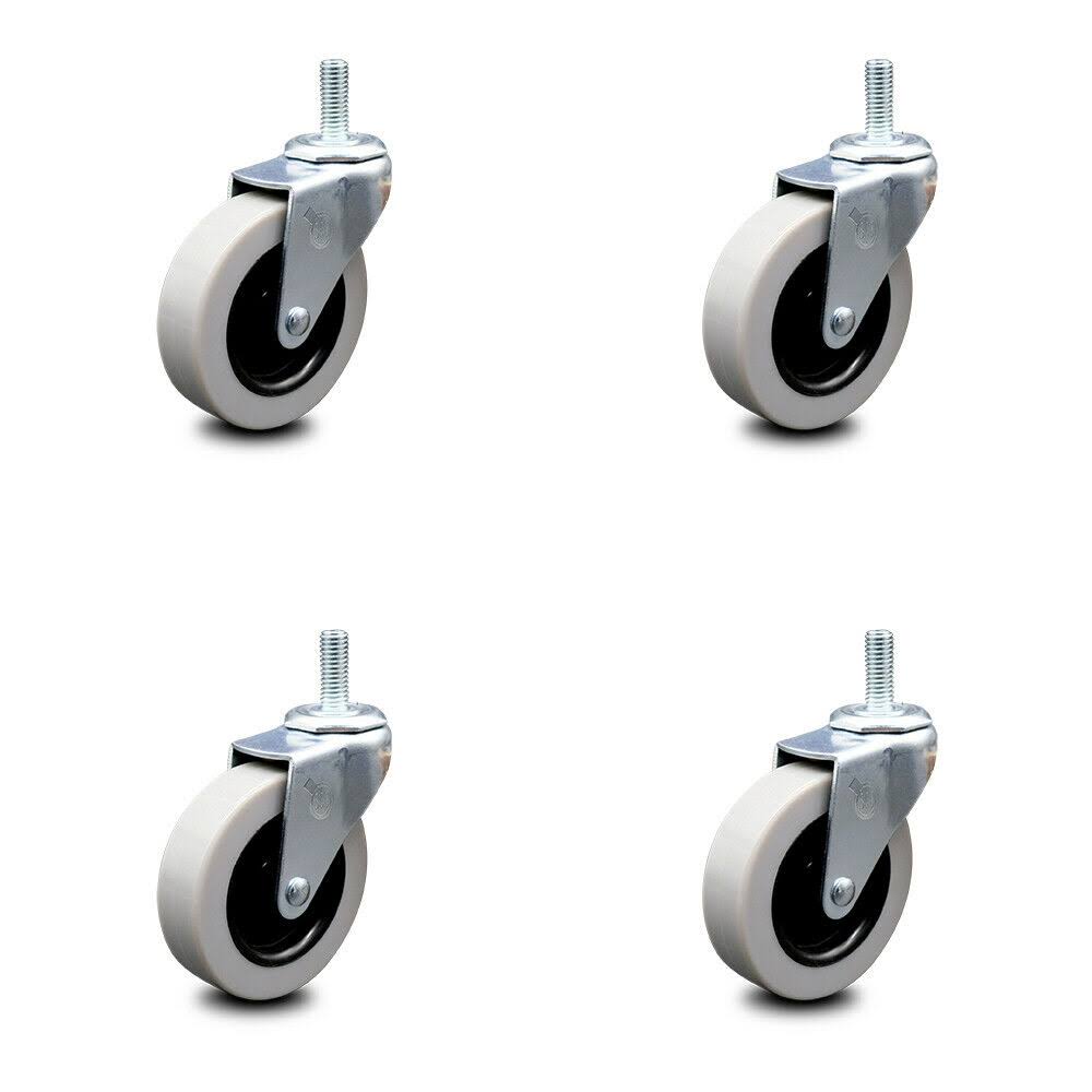 3 inch Swivel Polyurethane Casters, Set of 4 S4151