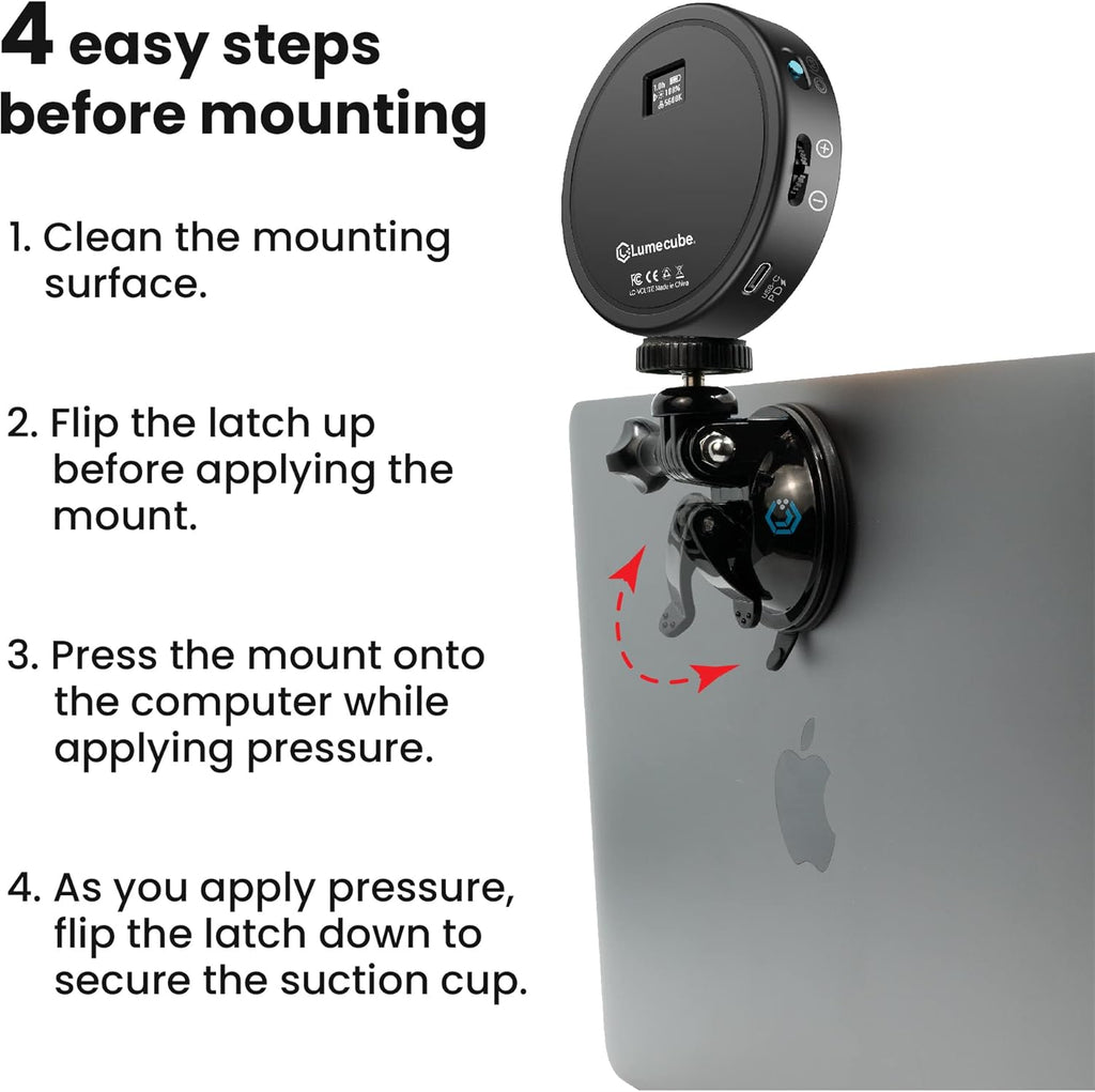 Video Conference Lighting Kit with Adjustable Brightness and Color Temperature M40023