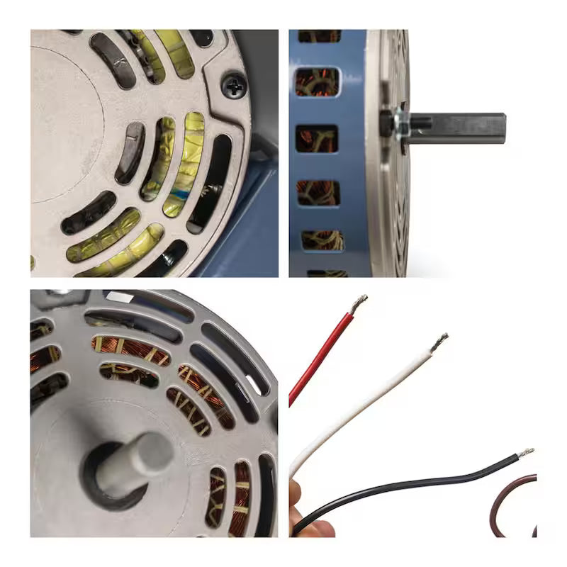 Replacement Motor for Belt Drive Whole House Fans J59358