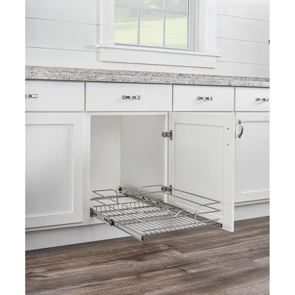 Pull Out Cabinet Shelf Organizer, 15 x 20 In R702188