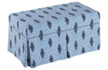 Blue Storage Bench I38254