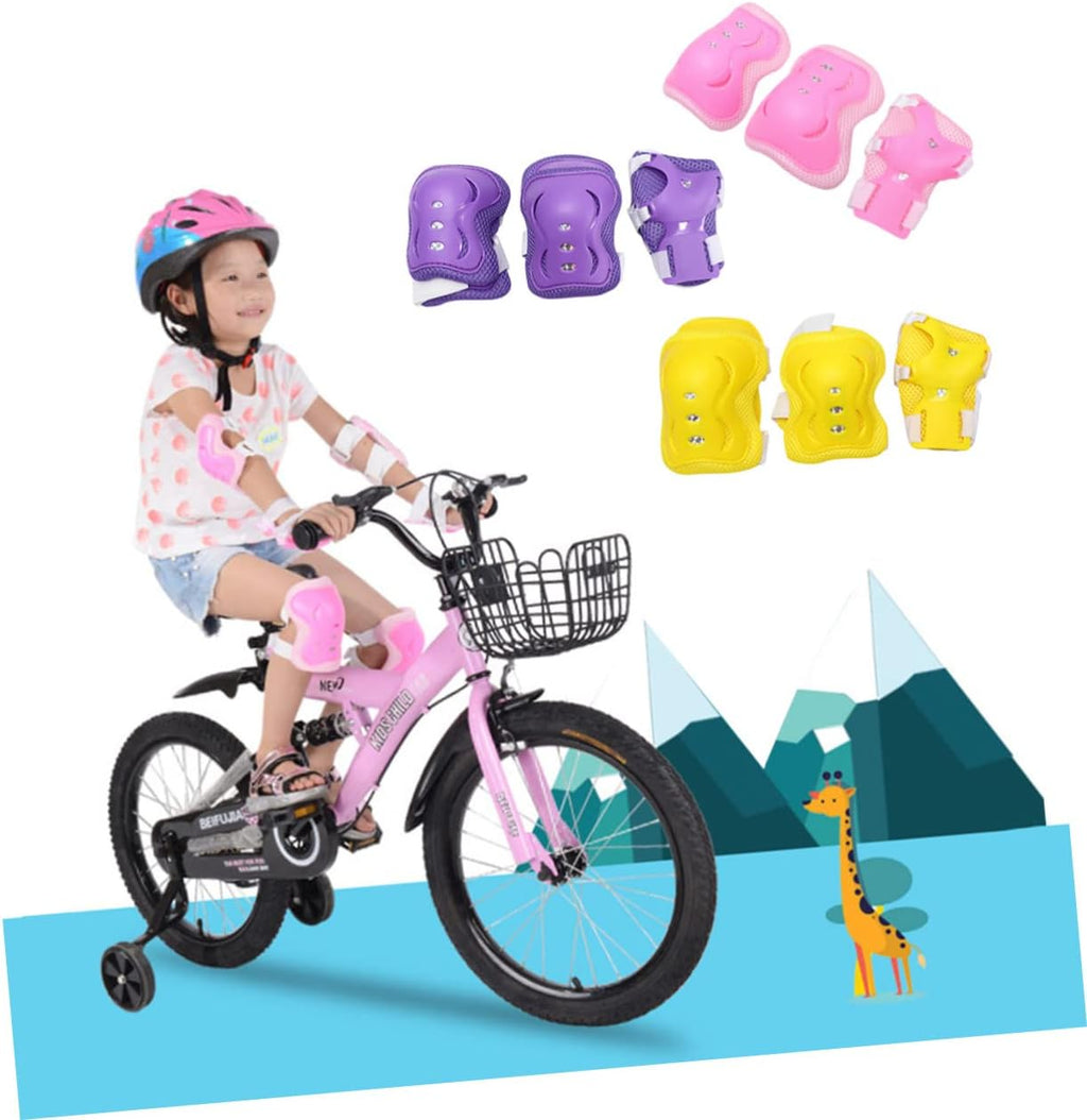 18 pcs Set Elbow Pads Knee Protector Wrist Guards Protective Gear V575453