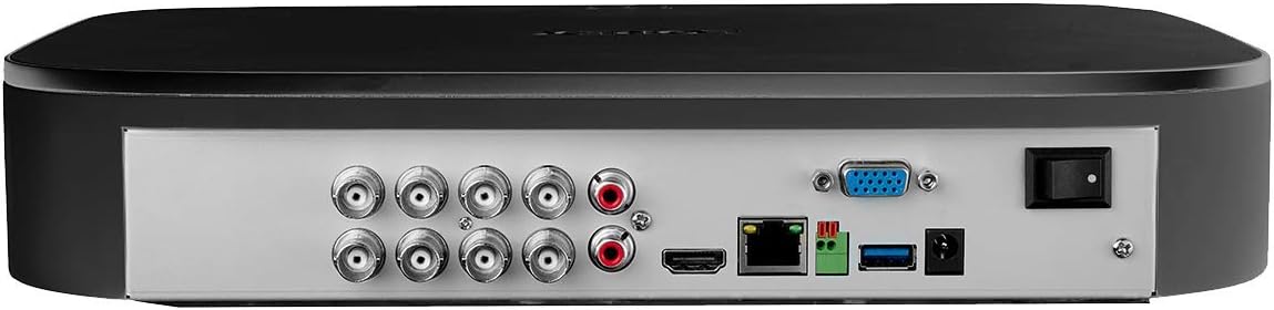 4K Ultra HD Indoor / Outdoor Security System with 8-Channel 2TB DVR and Four 4K (8MP) Active Deterrence Cameras J8741