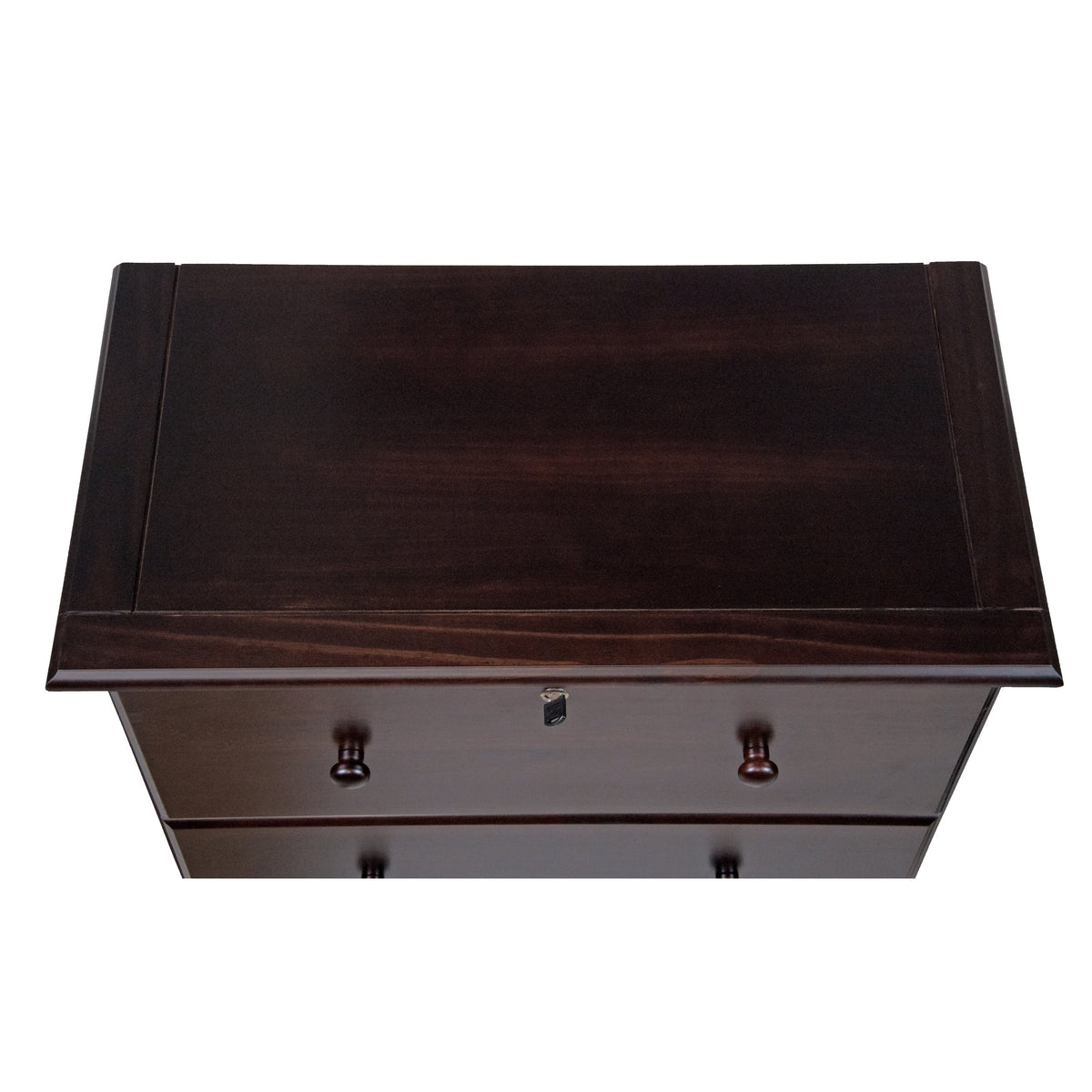 100% Solid Wood 5 Drawer Chest with Lock C64555