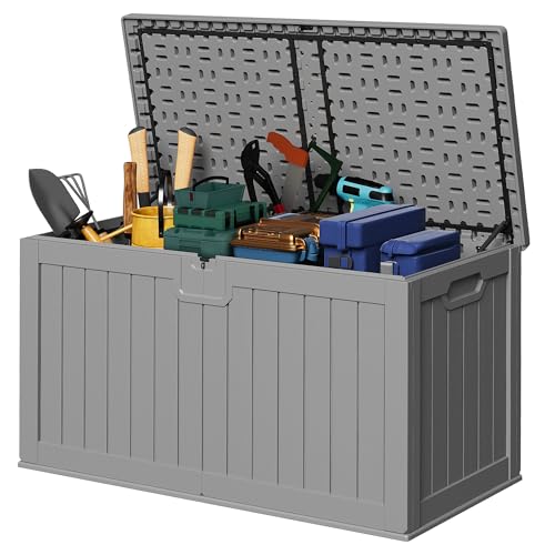 30 Gallon Black Waterproof Resin Storage Box M7329
