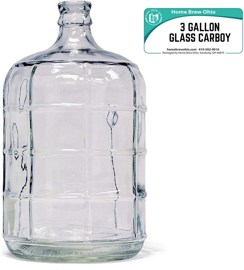 3 Gallon Glass Carboy F7291