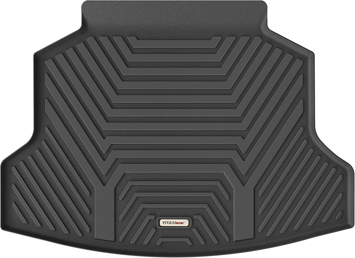 Black TPE Cargo Trunk Mats Pack of 2 K376
