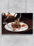 Lamb Chops With Veggies Poster T84956
