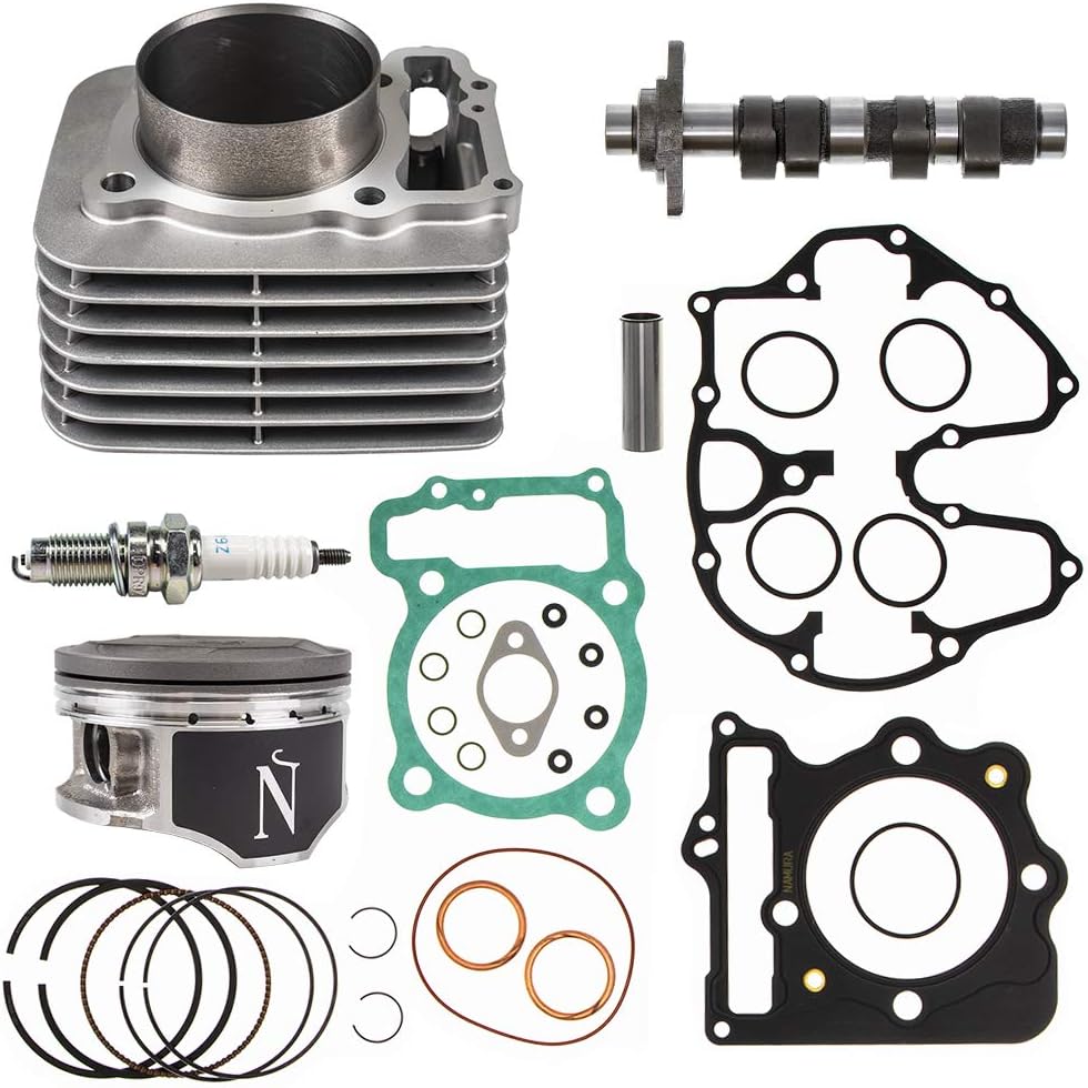 Cylinder Camshaft Piston Gasket Top End Kit For Honda TRX400 F787