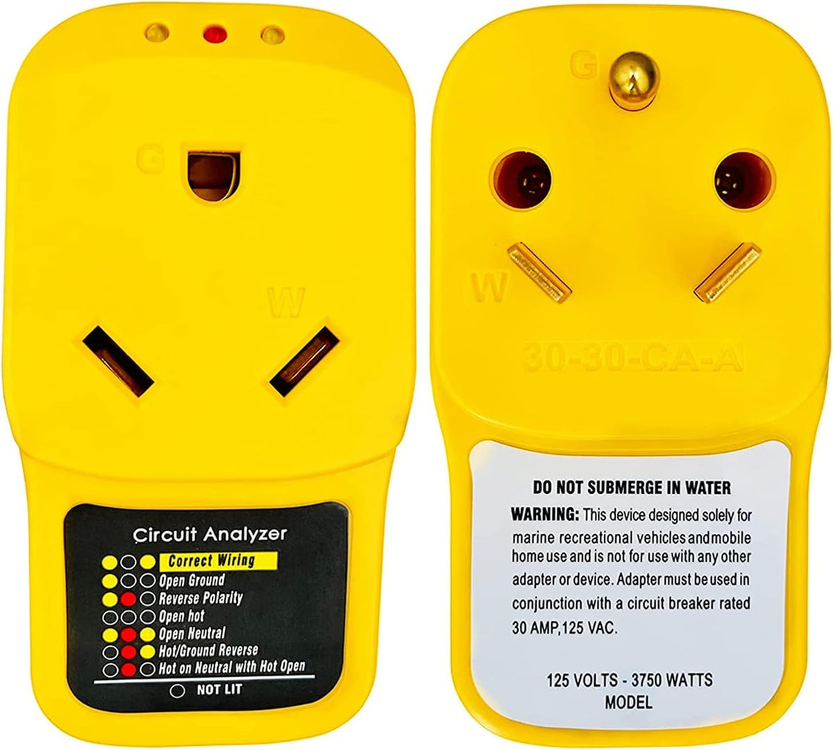 30 Amp Surge Protector with LED Indicator Light N562