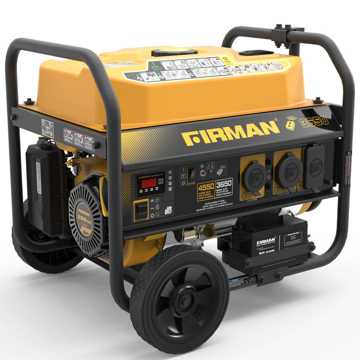 Gas Powered Portable Generator with Wheel Kit S14110