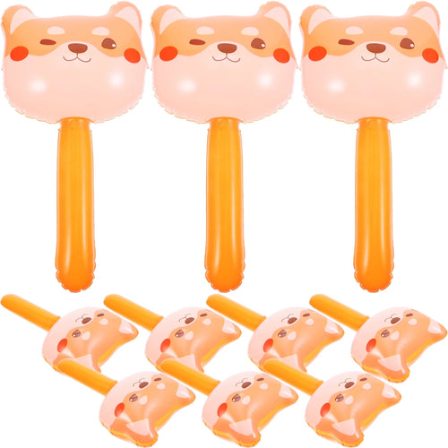 10pcs Inflatable Hammer Toys with Bell U30906