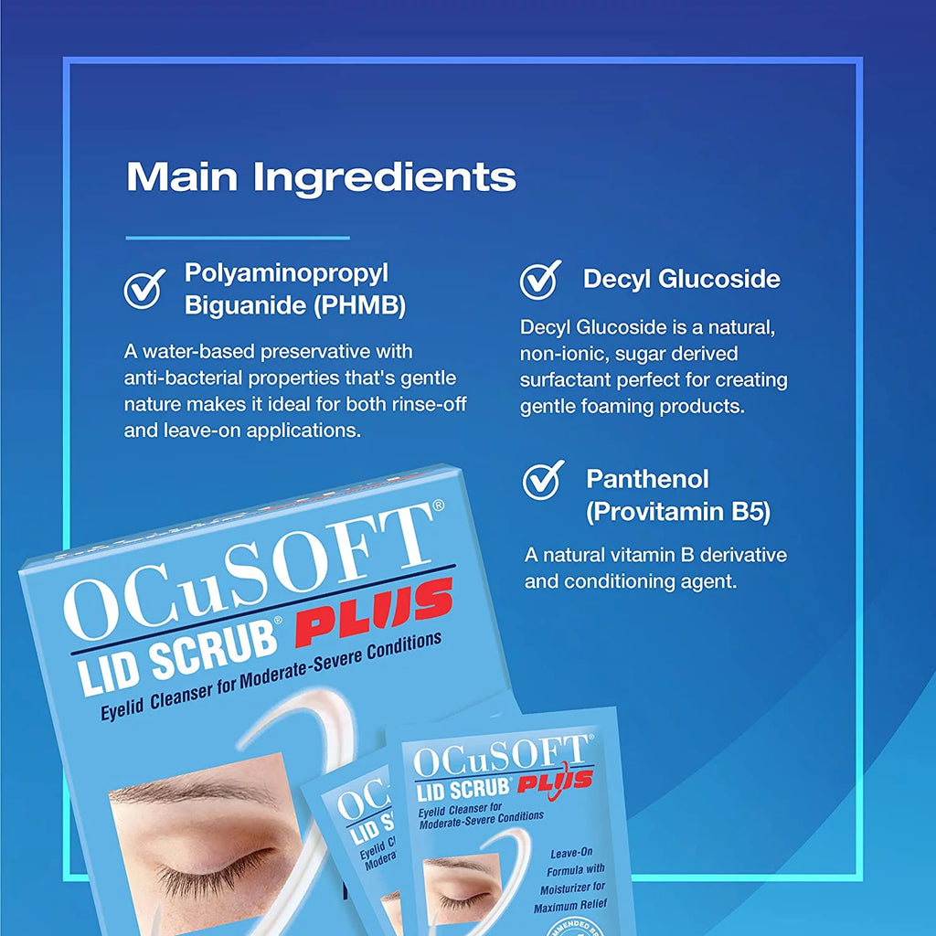Eyelid Cleanser Pads 30 Each (Pack of 4) U71087