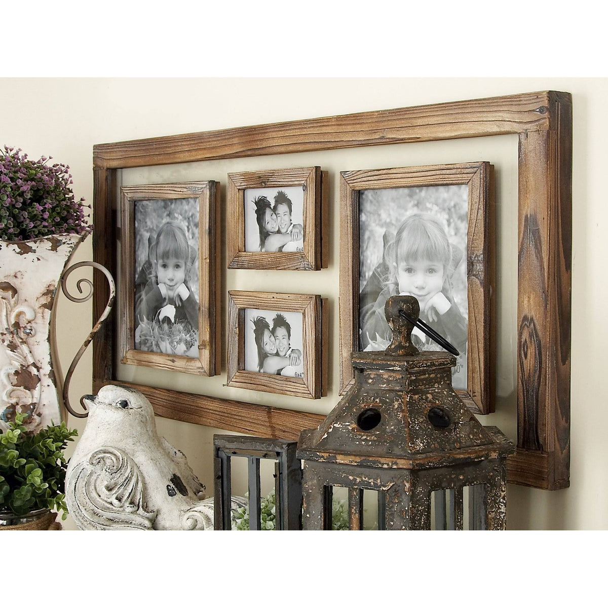 Wood Wall Photo Frame Z5796