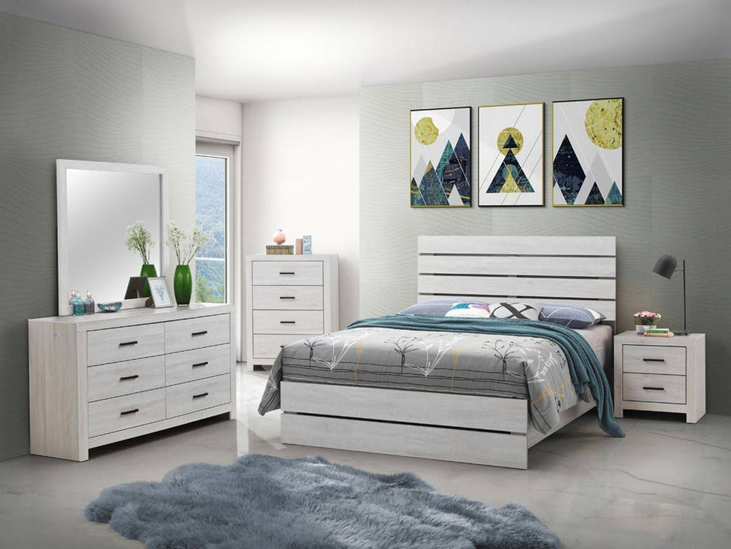 White Nightstand C232075