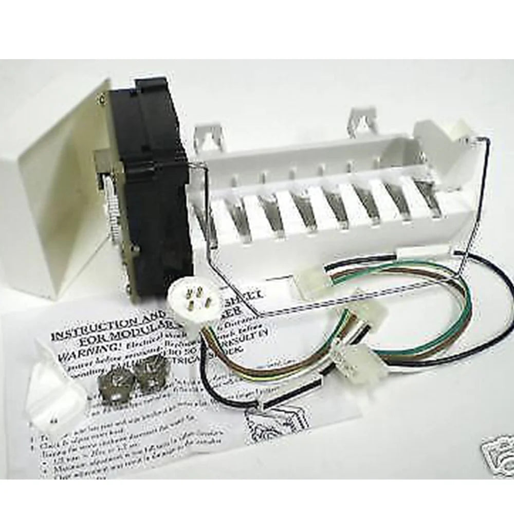 White Refrigerator Icemaker Ice Maker B381