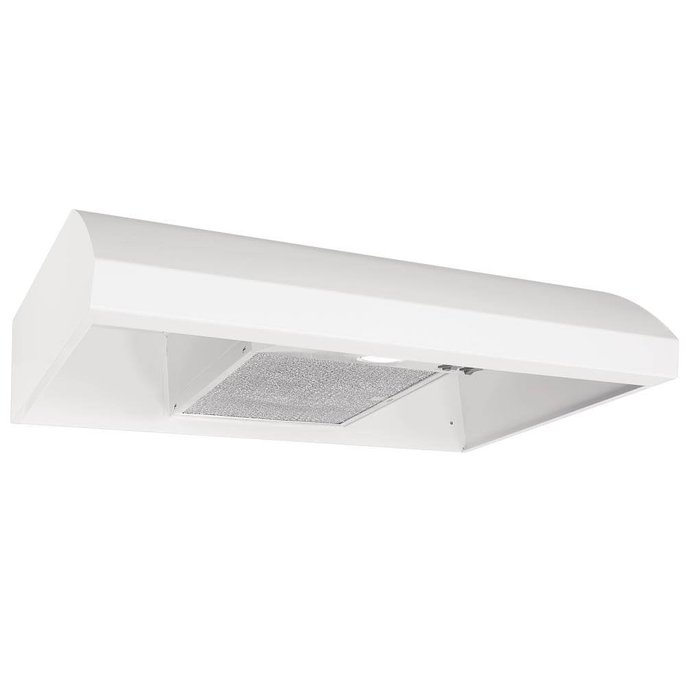 30-in White Undercabinet Range Hood D617904