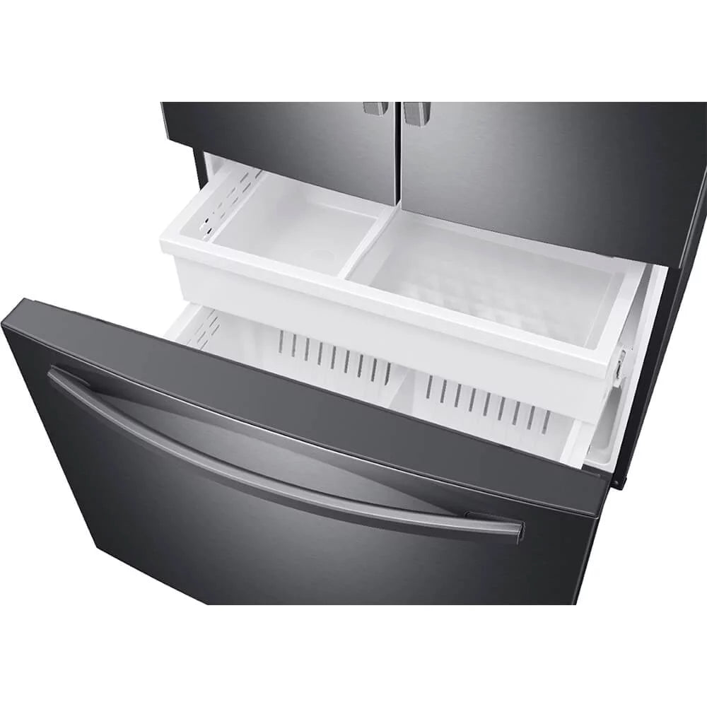 28 Cu. Ft. Black Stainless French Door Refrigerator W564