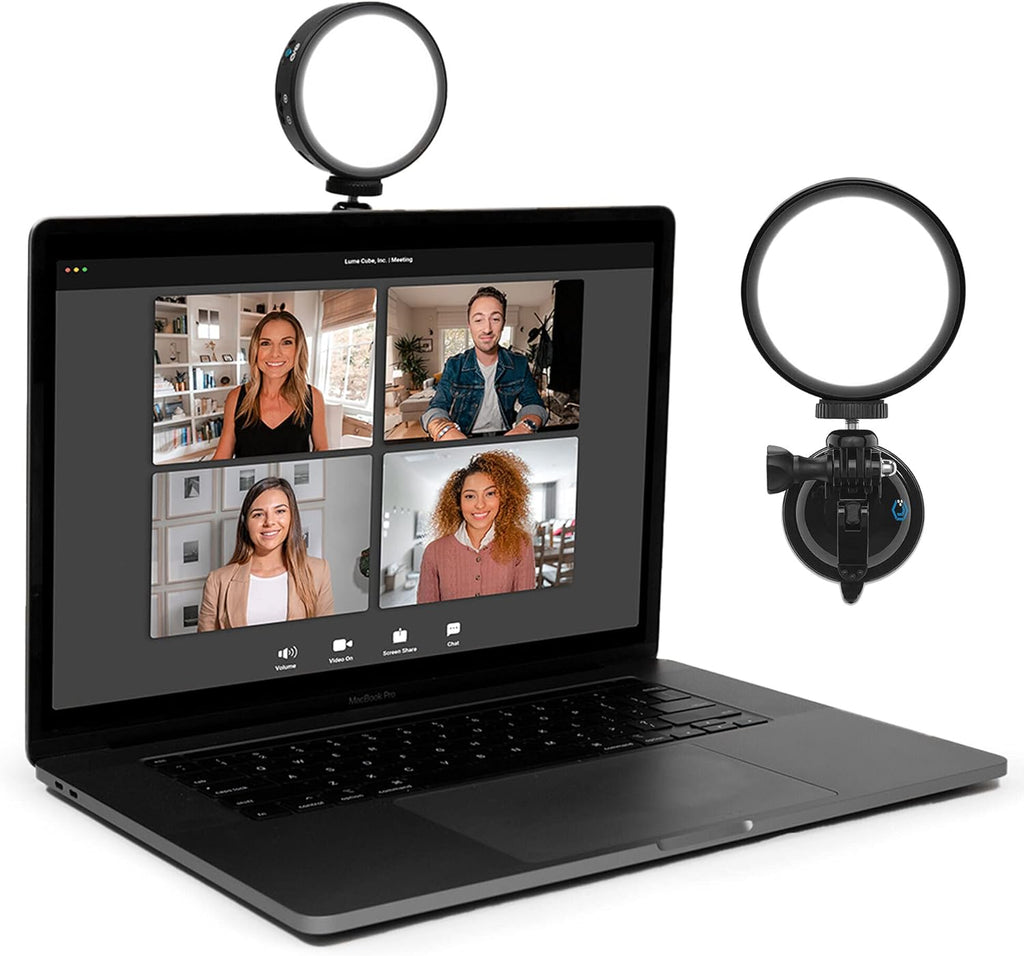 Video Conference Lighting Kit with Adjustable Brightness and Color Temperature M40023