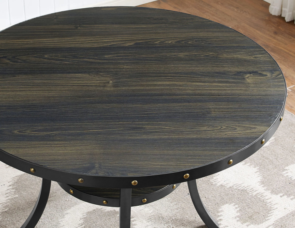 5 Piece Wooden Dining Table Set F456