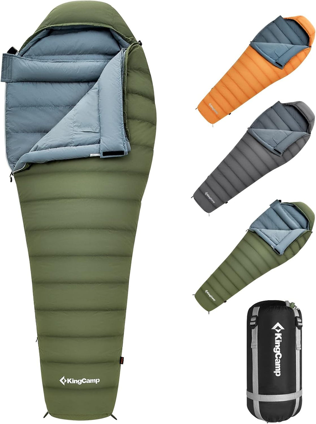 Ultralight Mummy Sleeping Bag 20 Degree 550 Down Fill 3 Season V389896