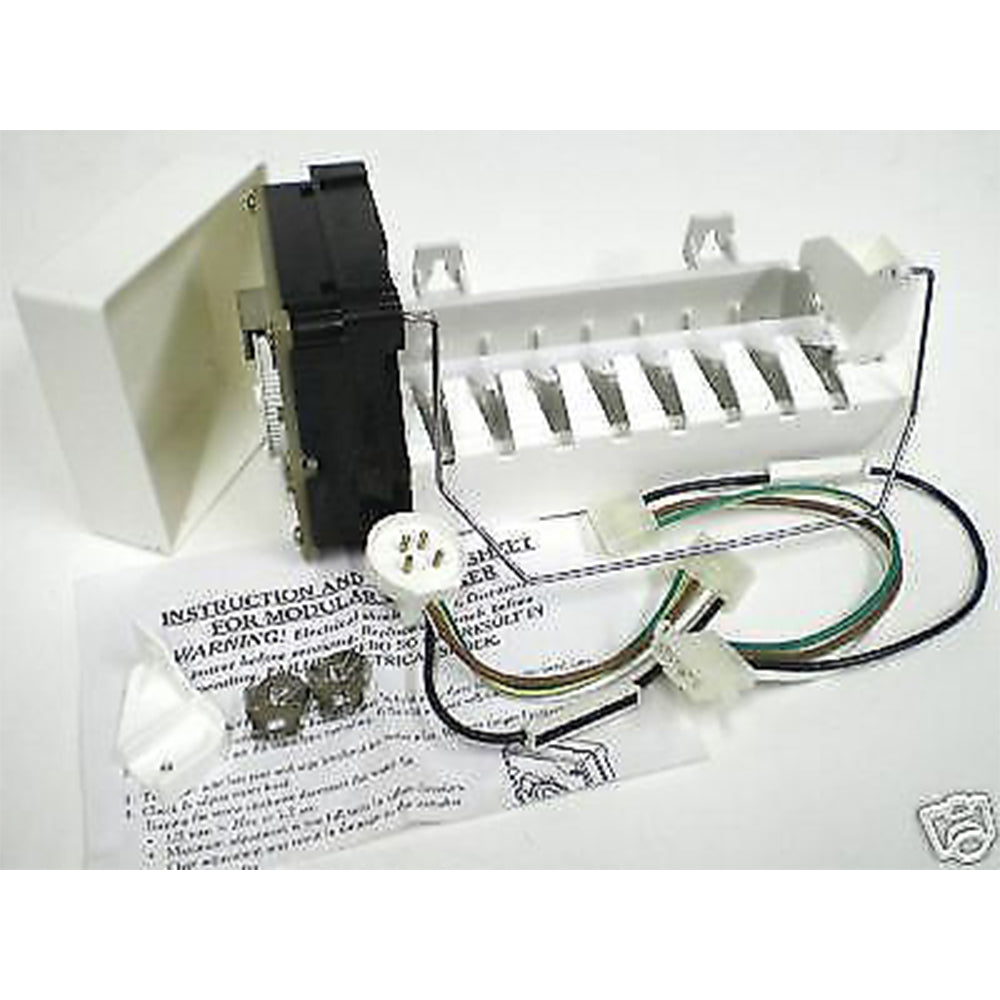 White Refrigerator Icemaker Ice Maker B381
