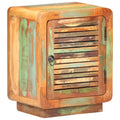 Bedside Cabinet Solid Reclaimed Wood F555281