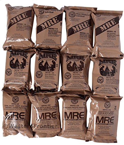 24 Meals Military Surplus Meal Ready to Eat P511461