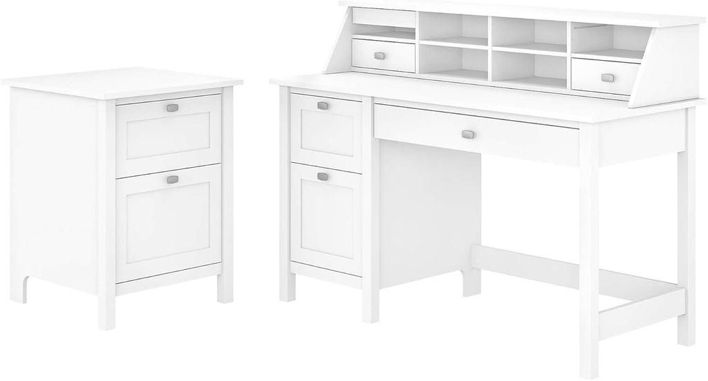 Computer Desk with File Cabinet F8178